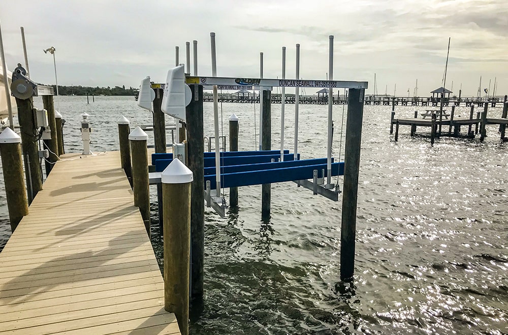 boat lift carpet