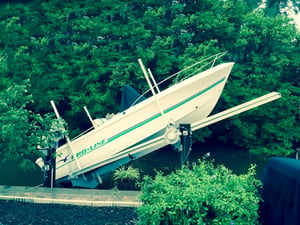 Broken Boat Lift